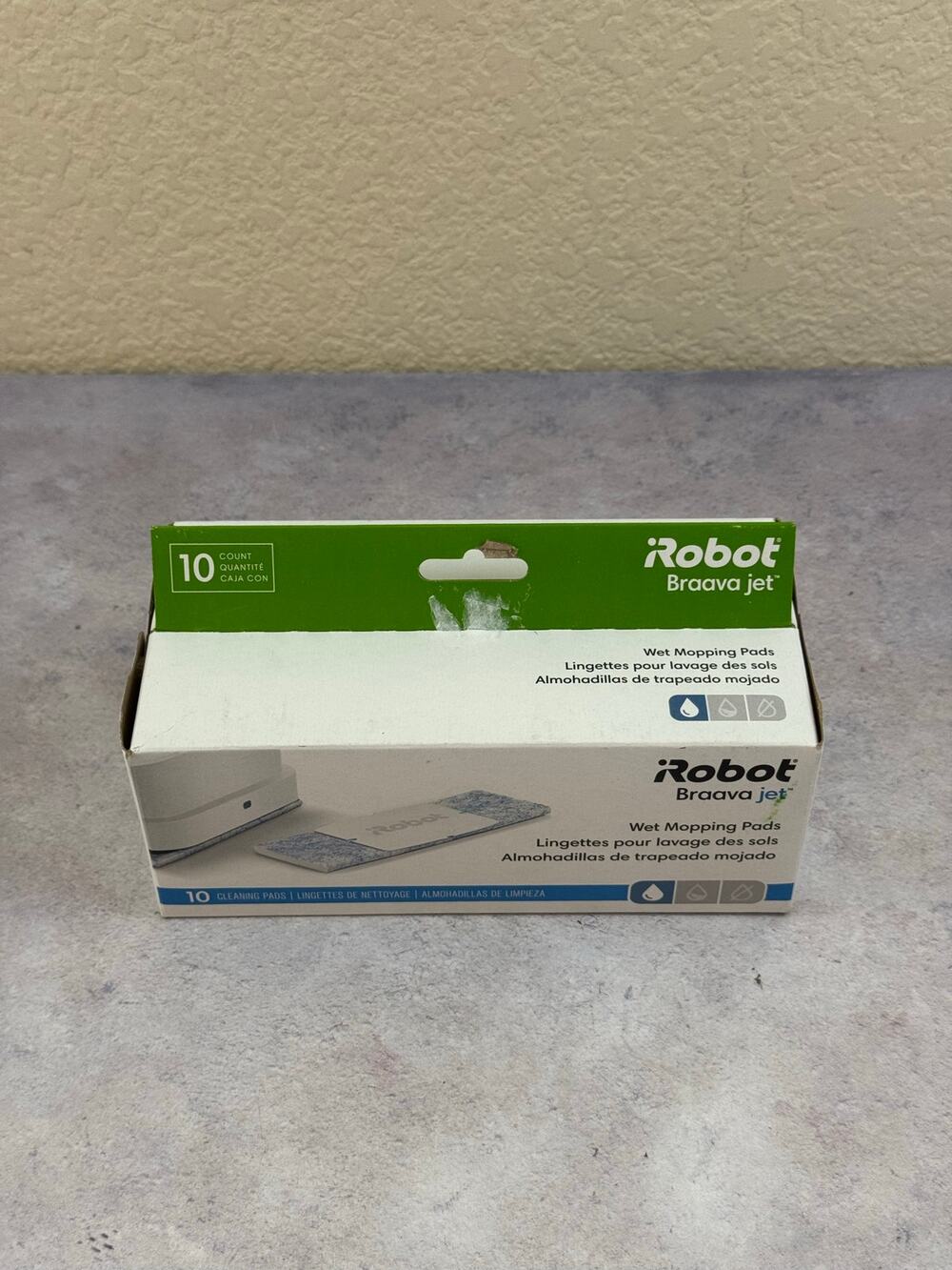 iRobot Braava Jet Wet Mopping Pads, 10-Pack Brand New